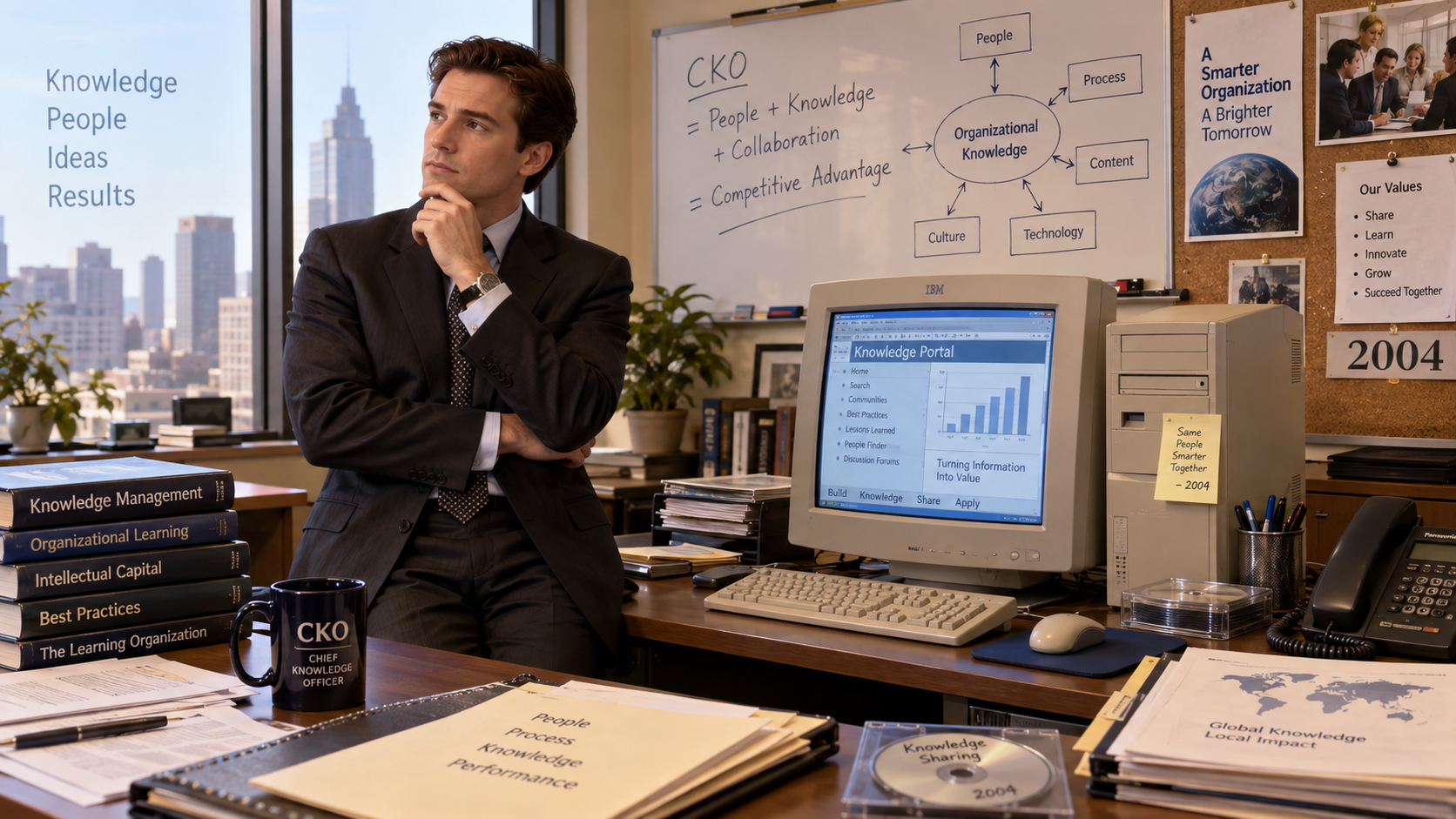 El CKO: gestionar el conocimiento como un activo de la empresa
