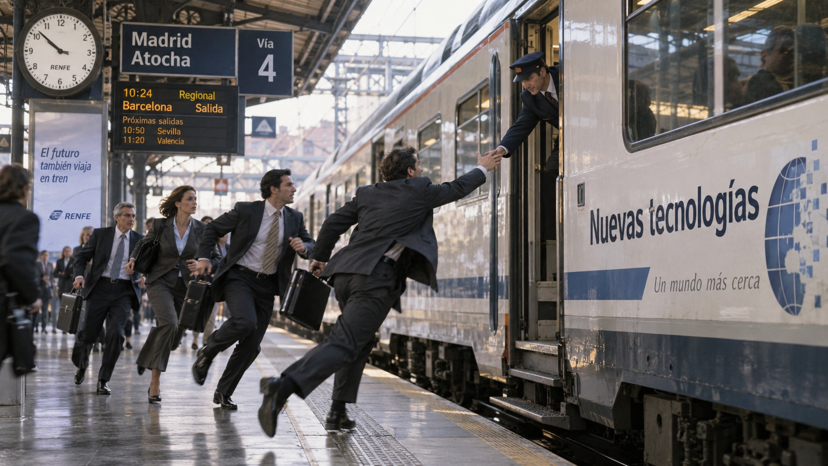 ¿Perdido el tren?